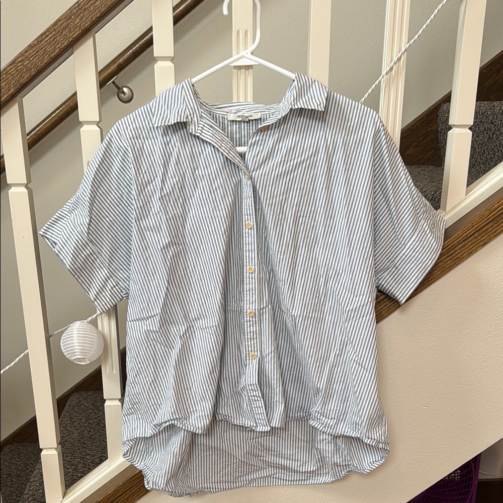 Madewell Short Sleeve Button up